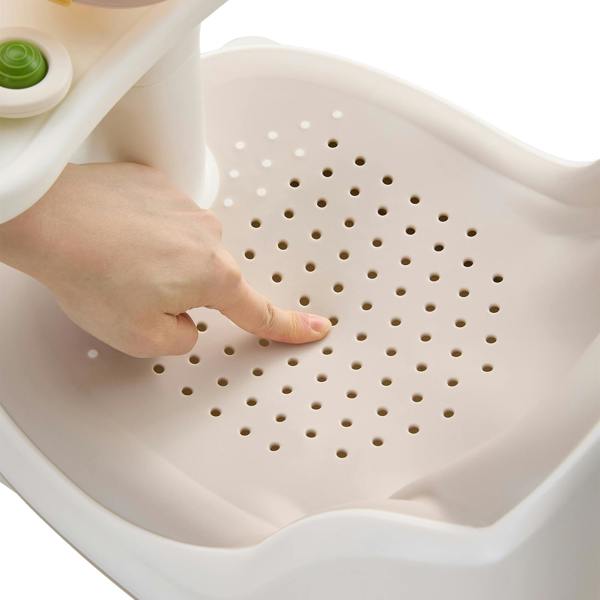 Living and Home Anti-slip Baby Bath Seat for 6-18 Months