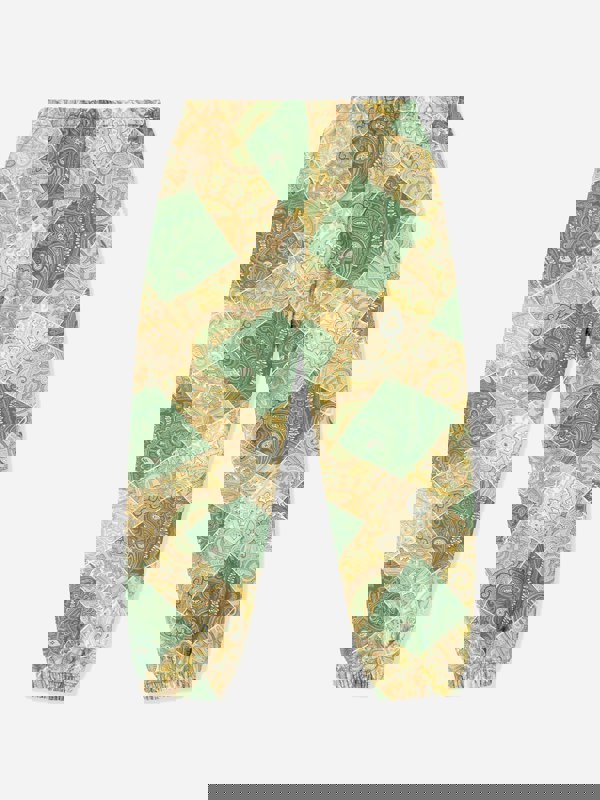 Etro Boys Paisley Joggers in Green