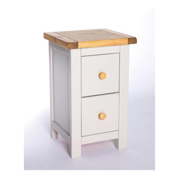 Cabinet Bits Argenta 2 Drawer Petite Bedside Table