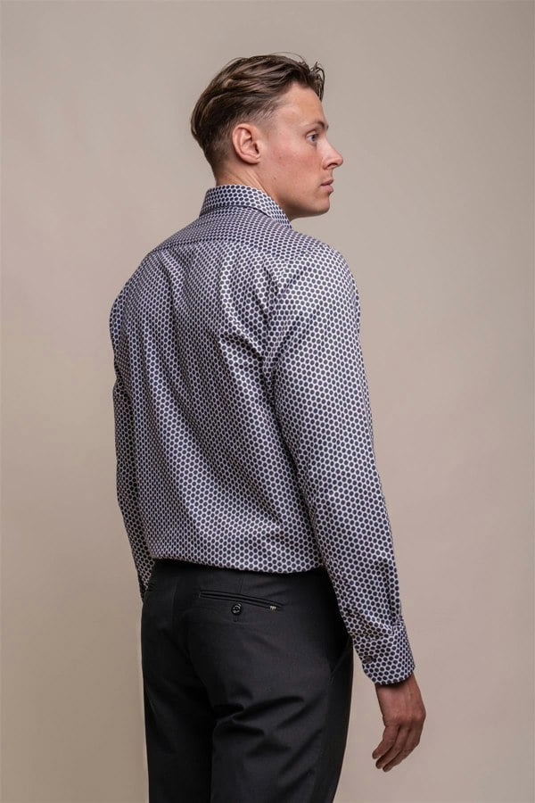 Liffey print shirt back