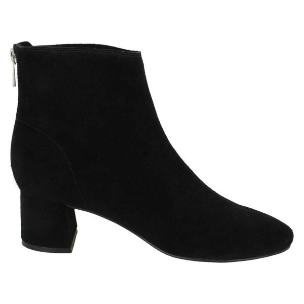 Leather Collection Ladies Leather Collection Suede Leather Ankle Boots F50966
