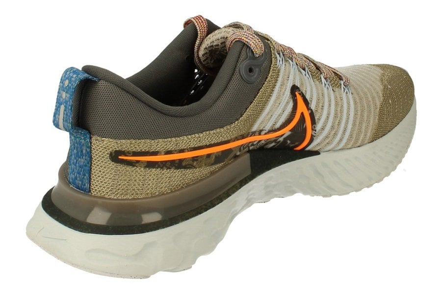 Nike React Infinity Run Fk 2 Mfs Mens Dc4577  001 - Light Bone Total Orange 001 - Photo 2