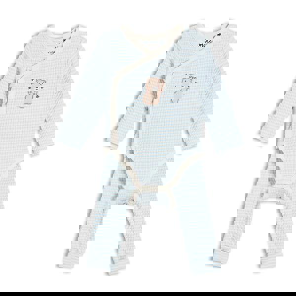 Mini Cuddles Baby Boys 6pc Essentials Gift Set, Multicolour