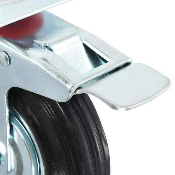 Berkfield 12 pcs Swivel Casters 125 mm