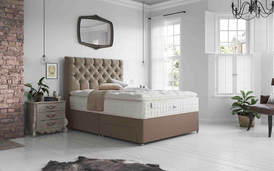 Relyon Luxury Silk 2850 Pocket Pillow Top Mattress Image
