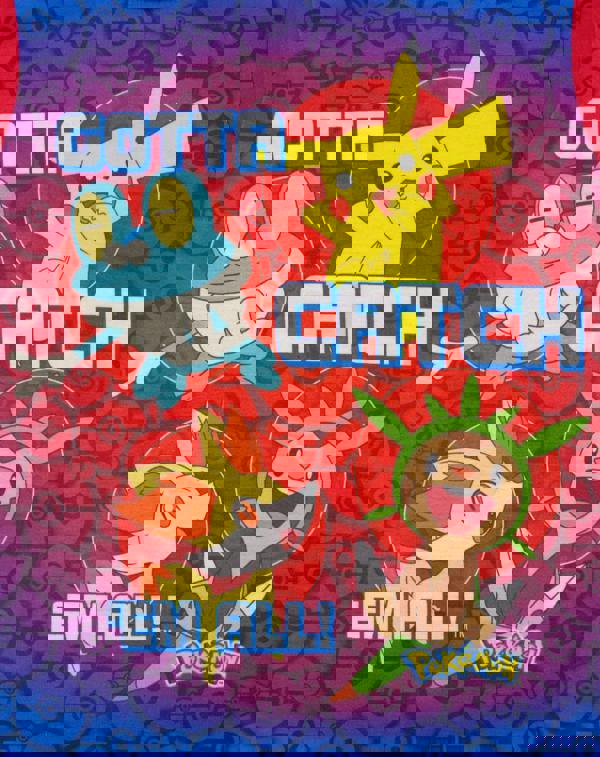 Pokemon Boys Multicoloured Short Sleeve Short Leg Pyjama Set