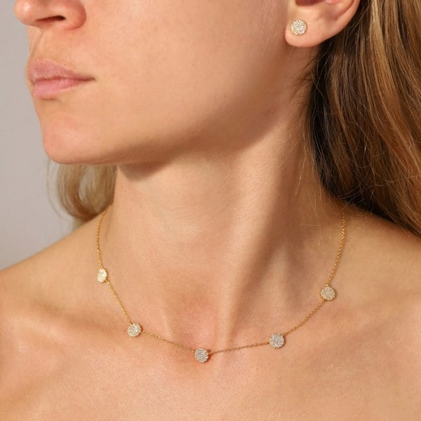 Gold Trip Aurora Charm Necklace