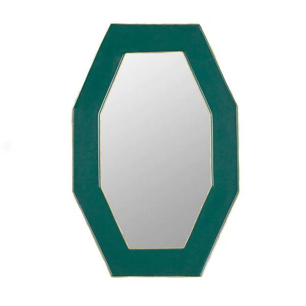 Paoletti Octagonal Wall Mirror - Teal