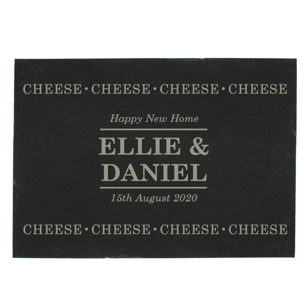 Personalised Memento Company Personalised Slate Cheese Board