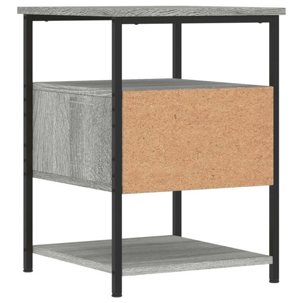 Berkfield Bedside Cabinets 2 pcs Grey Sonoma 40x42x56 cm Engineered Wood