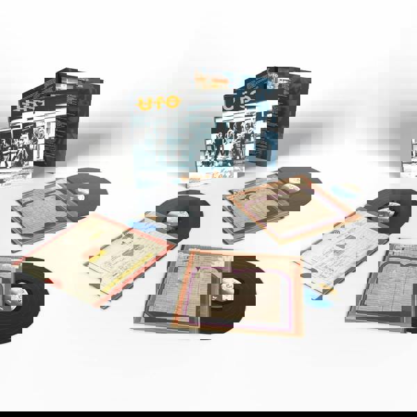 UFO 'No Place To Run' (Remastered Deluxe Edition) 3LP 180g Black Vinyl