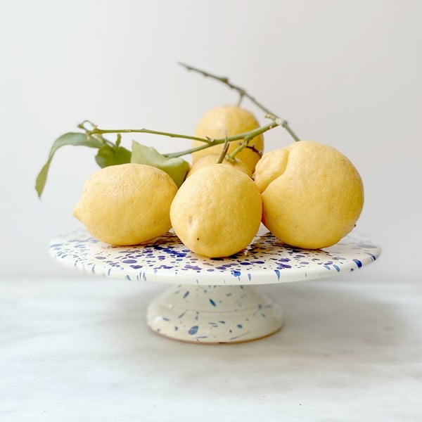 Hot Pottery Cake Stand Blueberry