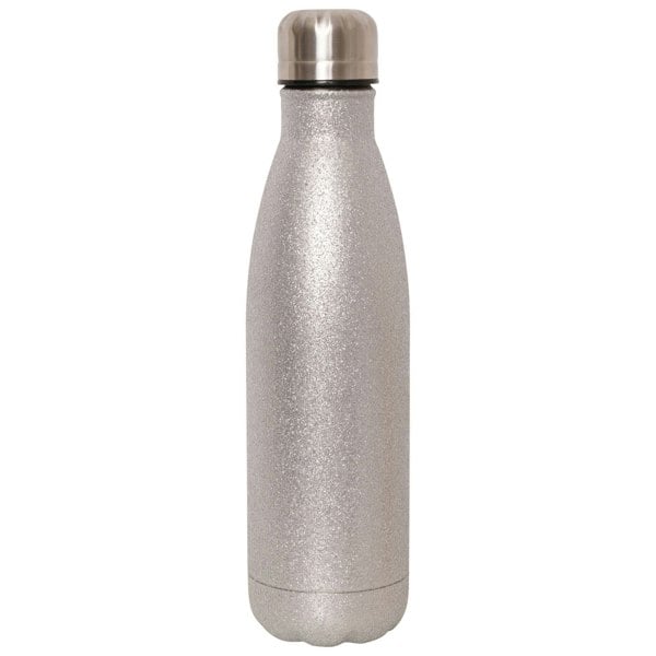 Dare 2B Glitter Metal Water Bottle - Silver