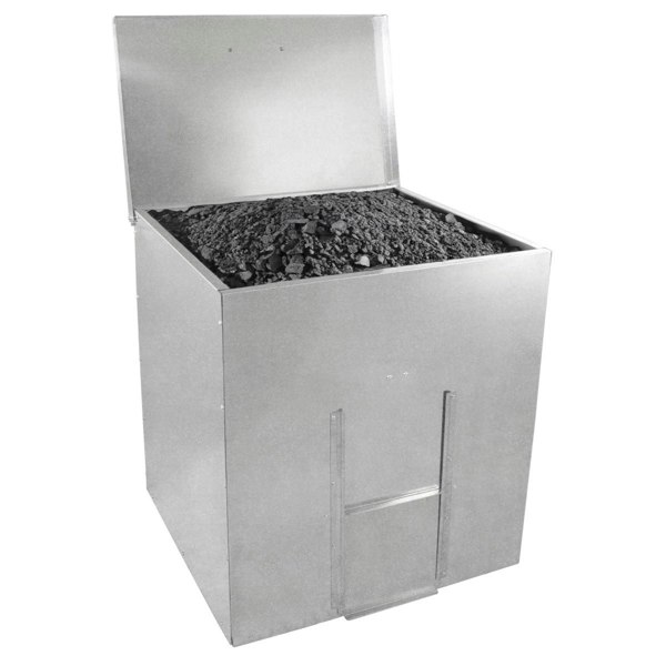 Monstershop Galvanised Coal Bunker - 250kg