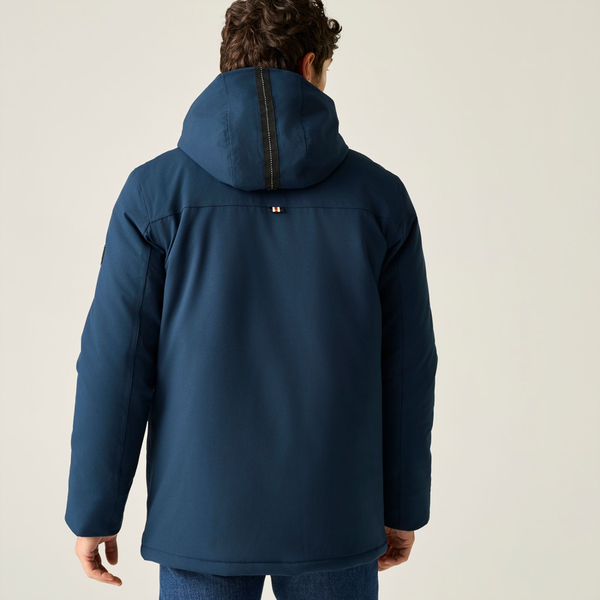 Regatta Mens Marron Waterproof Insulated Jacket - Navy