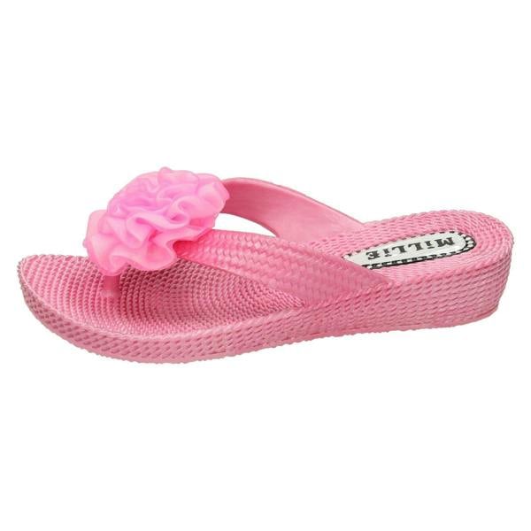 Girls Millie Jelly Style Toe Post Sandals