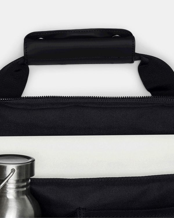 Rains Texel Tote Backpack - 01 Black - CHO - Designer Unisex Bags