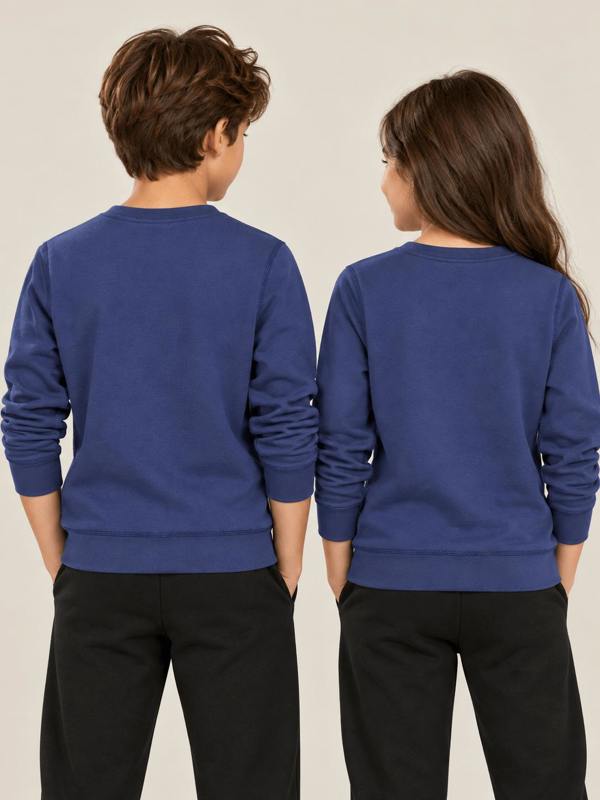 Childsplay Kids Cotton Sweatshirt in Navy