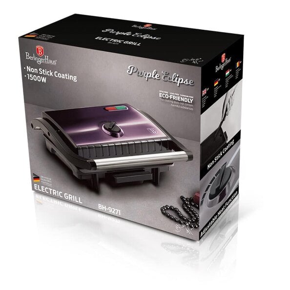 Berlinger Haus Health Grill & Panini Press Berlinger Haus BH-9271 Purple Eclipse