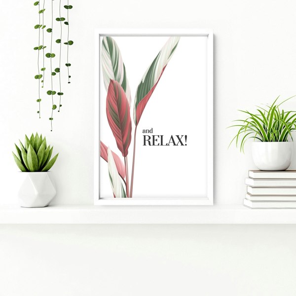 Bathroom decor accessories | Set of 2 Tropical art prints