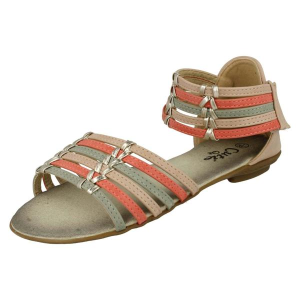 Cutie Girls Cutie Low Heel Summer Sandal
