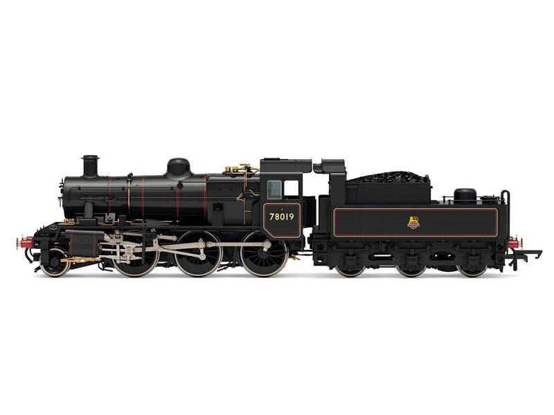 Hornby 2MT Class 78019 BR Early Lined Black