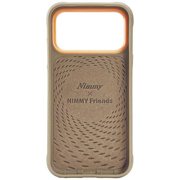 Nimmy Friends Nimmy Glasses Cool Dog Case with MagSafe for iPhone 17 Pro 6.3" Brown Orange - N-YJ-IP17-PRO-012-A