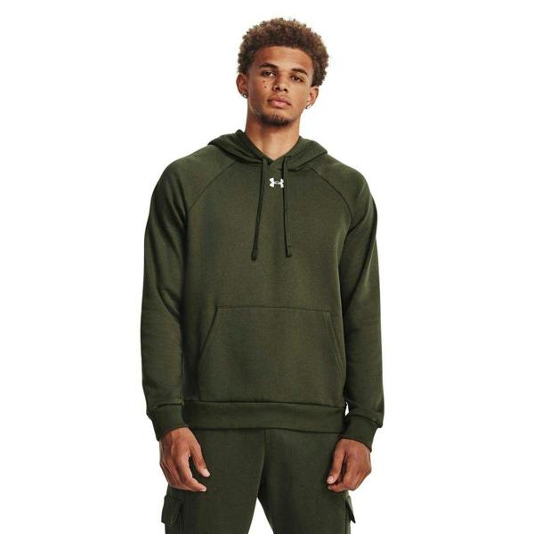 Under Armour Mens Fleece Hoodie - Marine/White - 