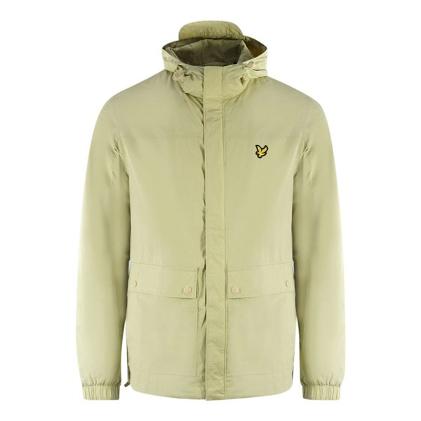 Lyle & Scott Hooded Pocket Jacket - Light Green