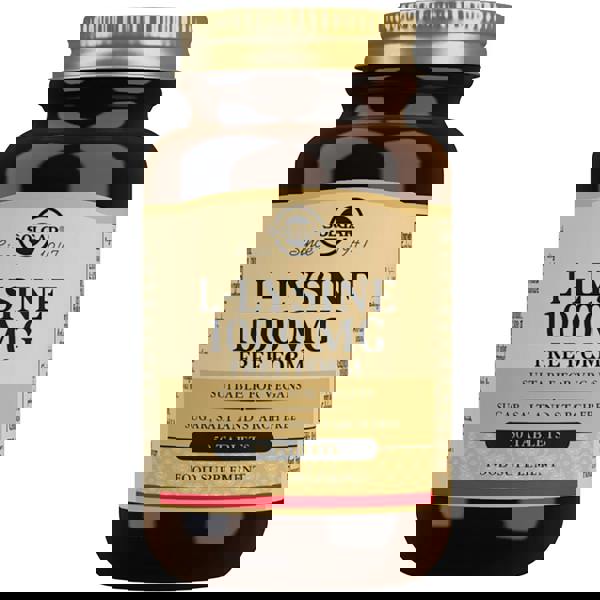 Solgar Amino Acids L-Lysine 1000 mg Tablets x 50