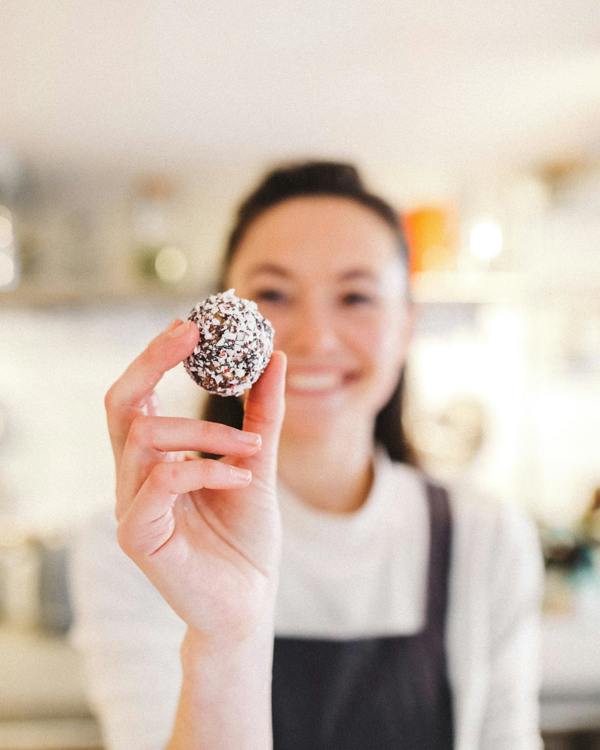 Sweet and Wild Lemon + Blueberry Bliss Balls