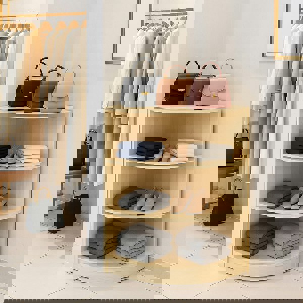 Monstershop Retail Shop Corner Counter LM60 - Maple