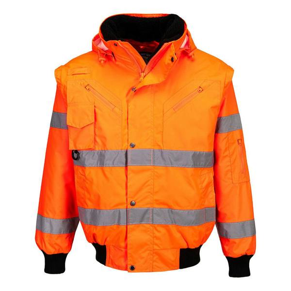 Hi-Vis 3-in-1 Bomber Jacket Portwest