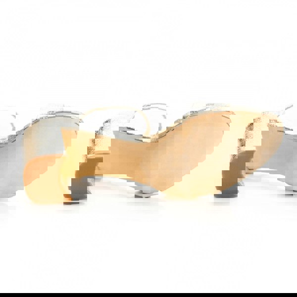 Elia B Hallie Womens Heeled Sandal - Platino