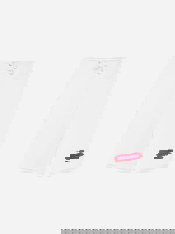 Dsquared2 Kids Logo Shorts in White