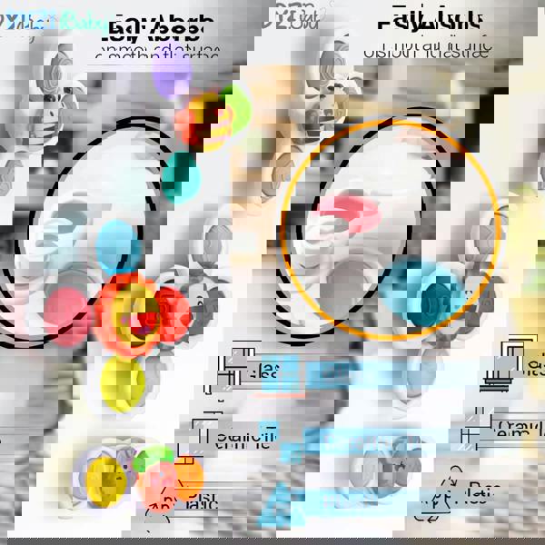 DYZI Suction Cup Spinner Fun Bath Toys