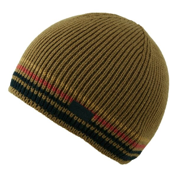 Regatta Mens Balton IV Striped Beanie - Umber