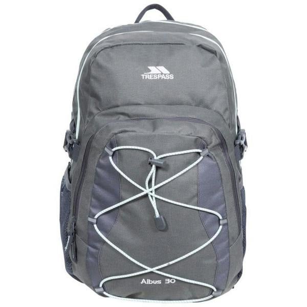 Trespass Albus 30 Litre Casual Rucksack/Backpack - Carbon - 