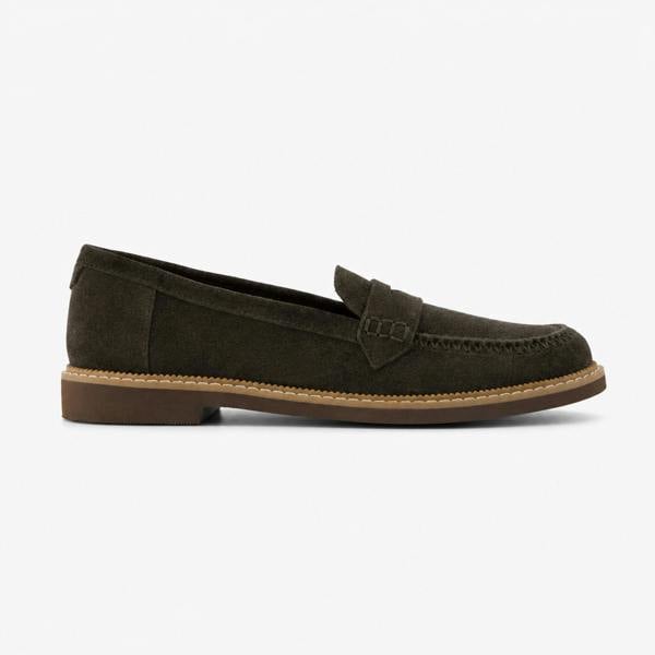 Toms MARIE Loafer Shoes in Dark Brown