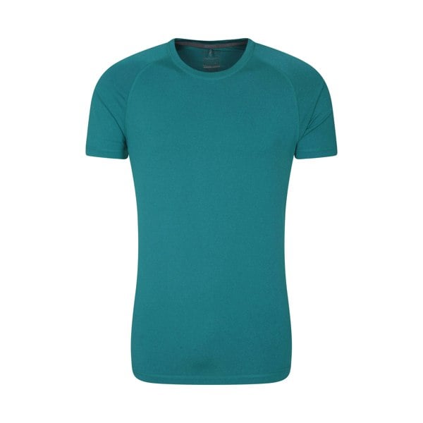 Mountain Warehouse Mens Agra Melange T-Shirt - Dark Teal