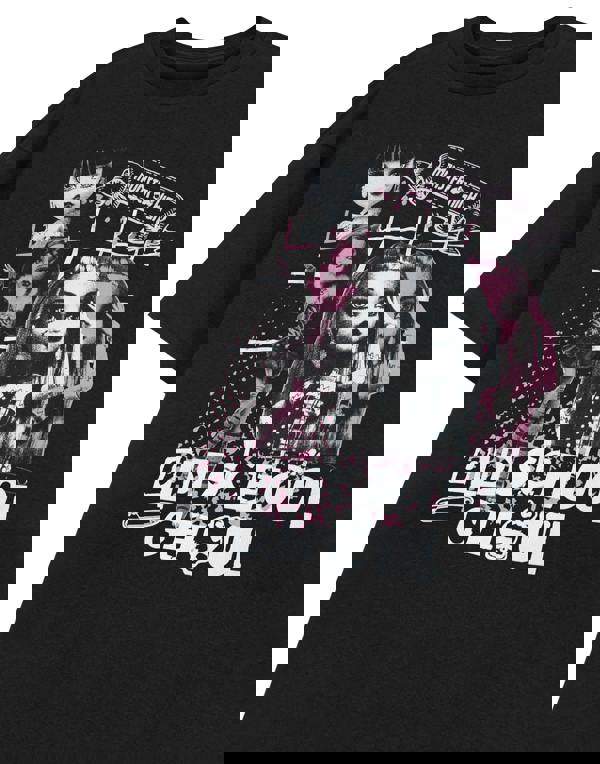 Monster High Womens Black Old School Ghoul Short Sleeved T-Shirt