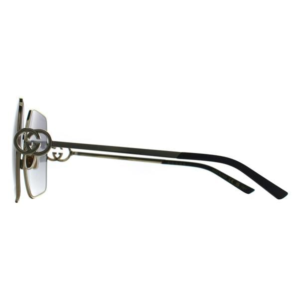 Gucci Sunglasses GG2163S 001 Gold Grey Gradient