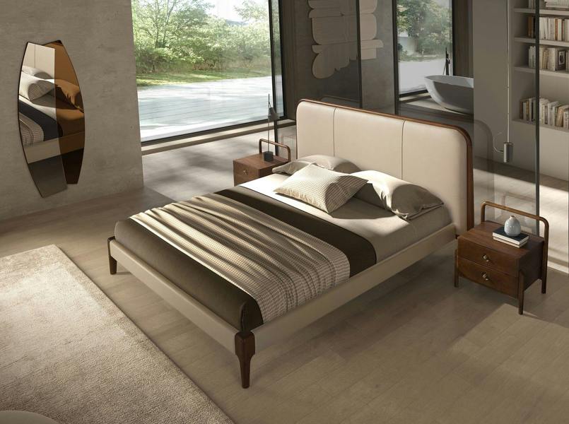 Angel Cerdá Walnut bedside table 7195