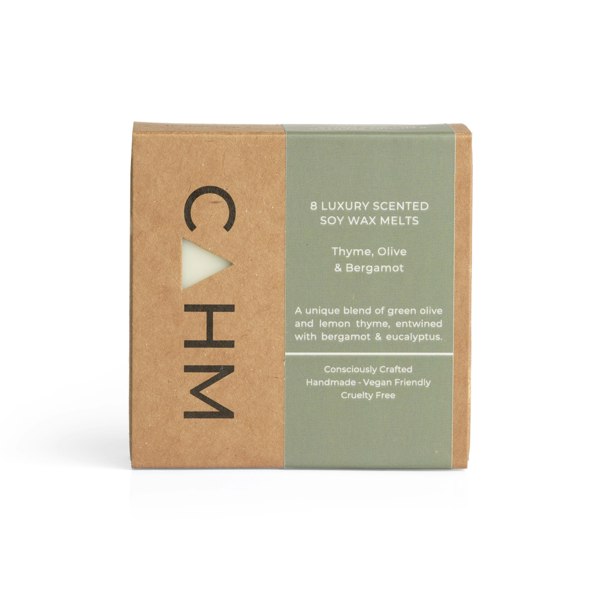 CAHM Thyme, Olive & Bergamot Wax Melt Box