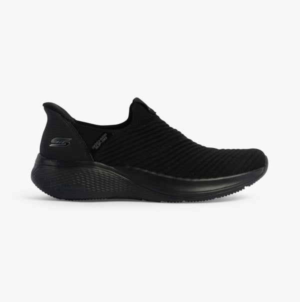 Skechers 117508/BBK BOBS INFINITY - DAILY VISION Womens Trainers Black
