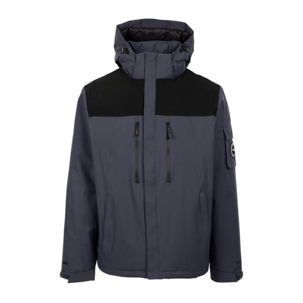 Trespass Mens Jenkins DLX Padded Jacket - Flint - 