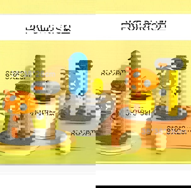 Flo's Mushroom House, Cat Toy, Hemp Rope-Weilai concept-Weilai Concept