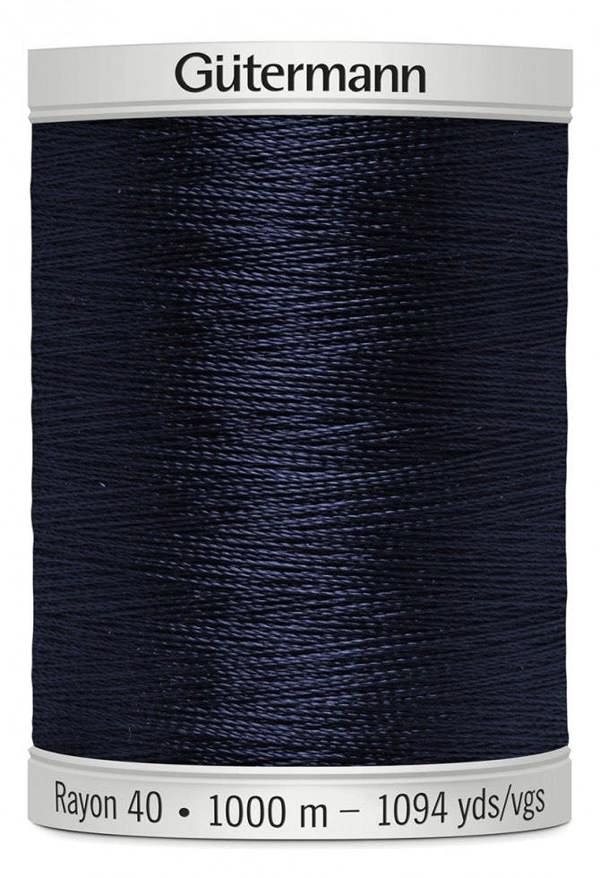 Gutermann No 40 Sulky Rayon Embroidery Thread 1000m Rayon Thread Suitable For Embroidery