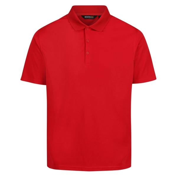 Regatta Professional Mens Moisture Wicking Polo Shirt - Classic Red - 