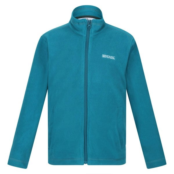 Regatta Great Outdoors Childrens/Kids King II Lightweight Full Zip Fleece Jacket - Gulfstream